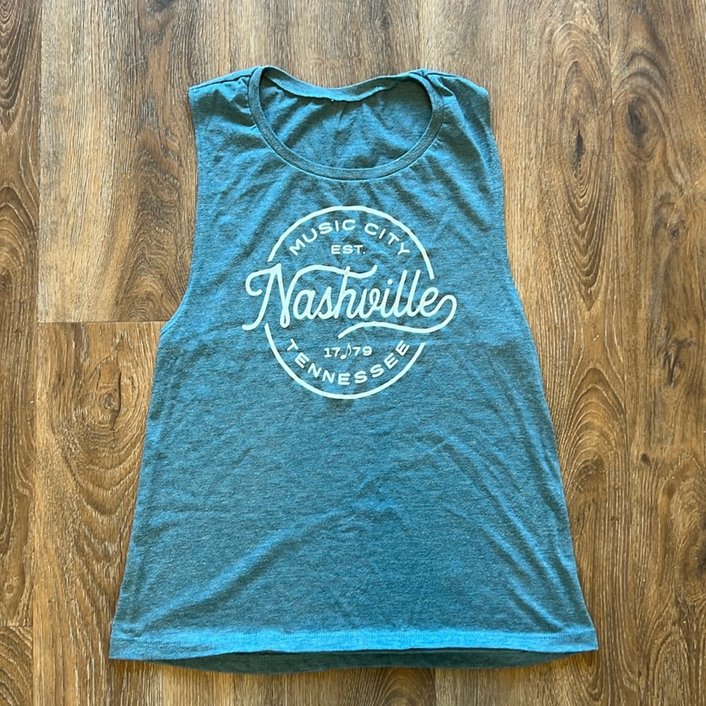 Nashville Music City Muscle Tee